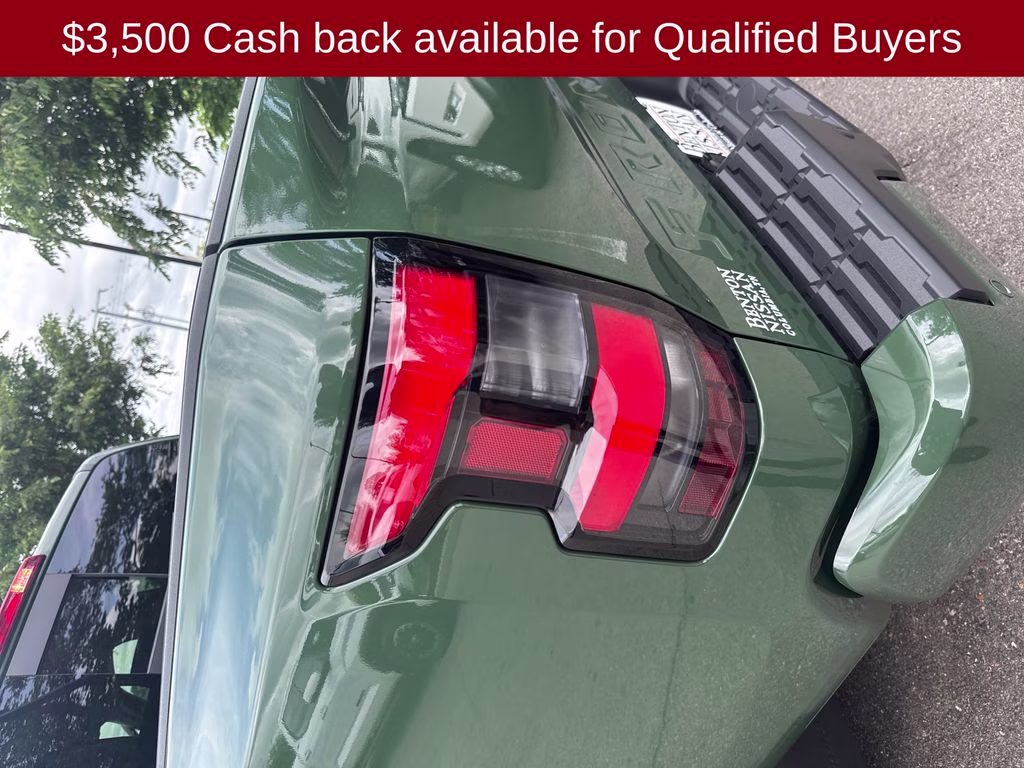 2026 Tactical Green Metallic Nissan Frontier SV 4X4 Truck