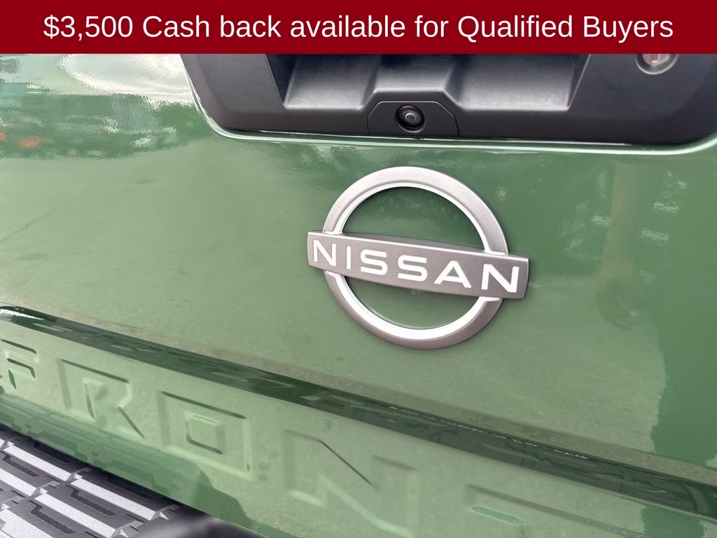 2026 Tactical Green Metallic Nissan Frontier SV 4X4 Truck