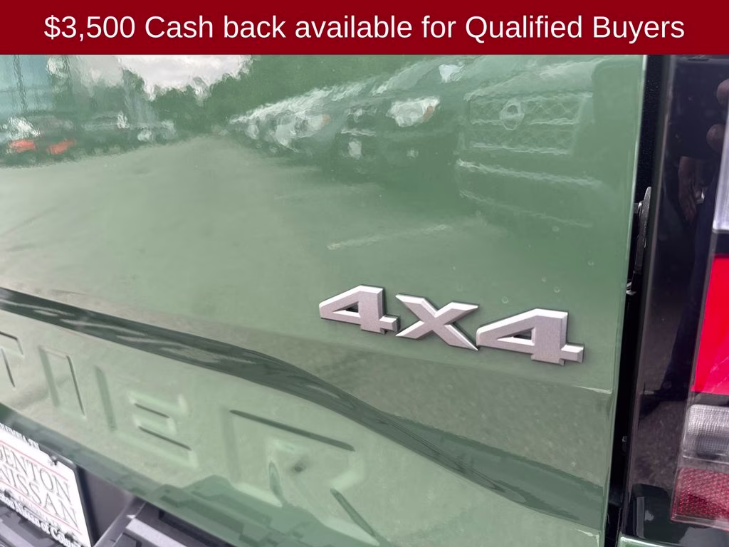 2026 Tactical Green Metallic Nissan Frontier SV 4X4 Truck