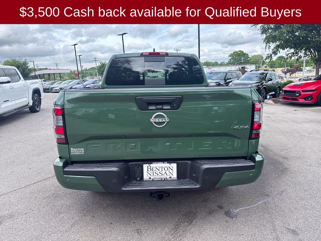 2026 Tactical Green Metallic Nissan Frontier SV 4X4 Truck