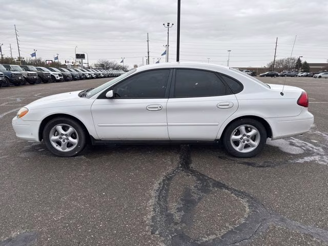 2000 Vibrant White Clearcoat Ford Taurus SES FWD Sedan