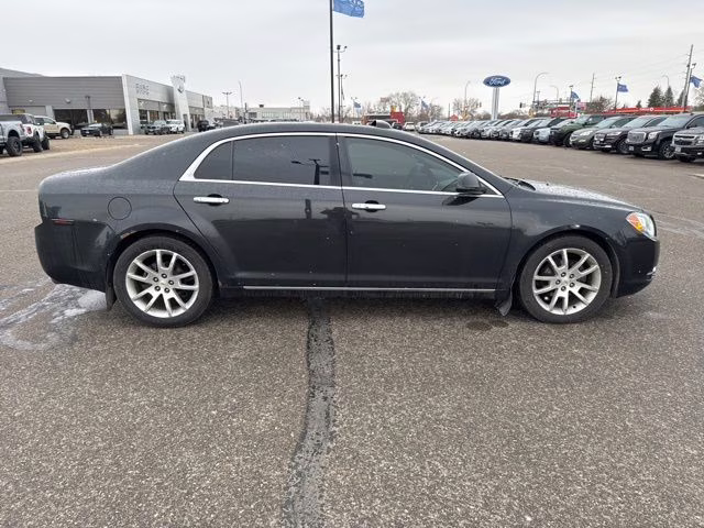 2012 Black Granite Metallic Chevrolet Malibu LTZ FWD Sedan