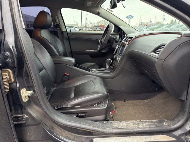 2012 Black Granite Metallic Chevrolet Malibu LTZ FWD Sedan