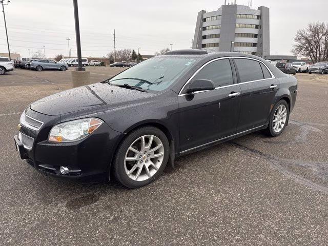 2012 Black Granite Metallic Chevrolet Malibu LTZ FWD Sedan