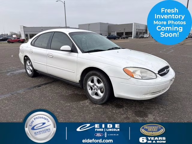 2000 Vibrant White Clearcoat Ford Taurus SES FWD Sedan