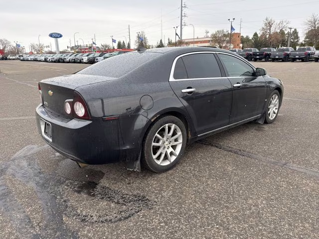 2012 Black Granite Metallic Chevrolet Malibu LTZ FWD Sedan