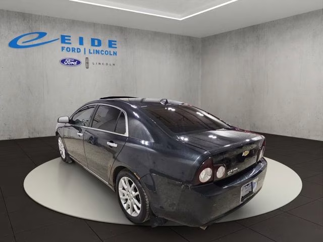 2012 Black Granite Metallic Chevrolet Malibu LTZ FWD Sedan