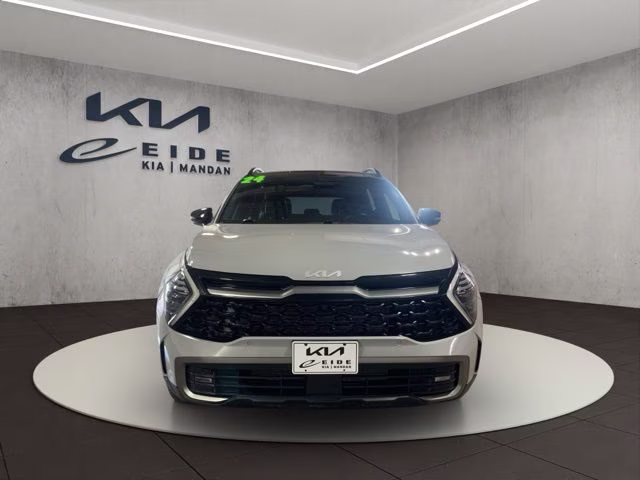 2024 Wolf Gray/Ebony Black Roof Kia Sportage X-Pro Prestige AWD SUV