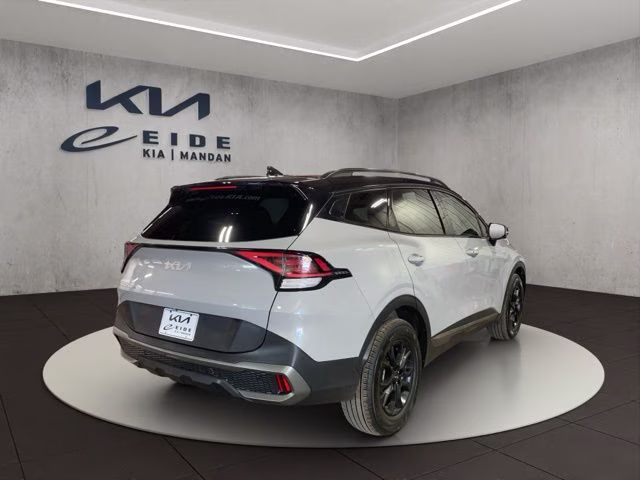 2024 Wolf Gray/Ebony Black Roof Kia Sportage X-Pro Prestige AWD SUV