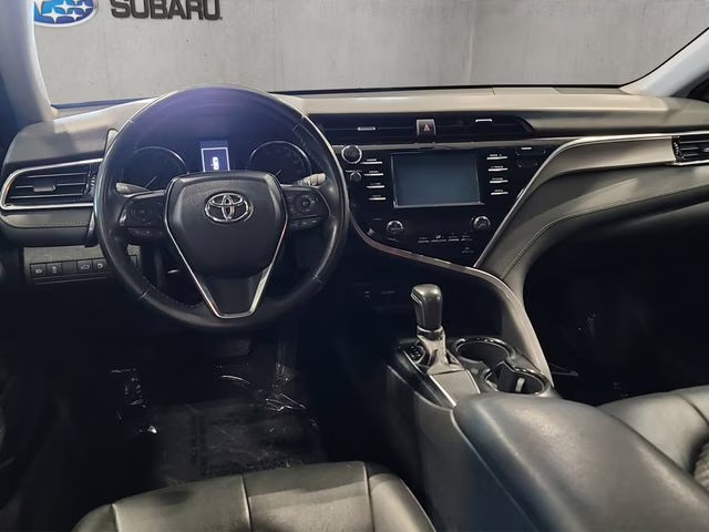 2018 Galactic Aqua Mica Toyota Camry SE FWD Sedan