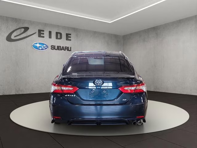 2018 Galactic Aqua Mica Toyota Camry SE FWD Sedan