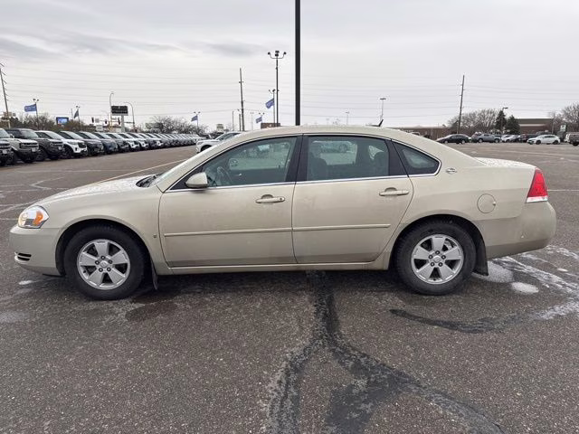 2008 Beige / Tan Chevrolet Impala LT FWD Sedan