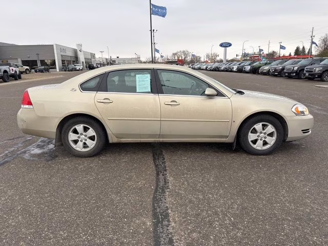 2008 Beige / Tan Chevrolet Impala LT FWD Sedan