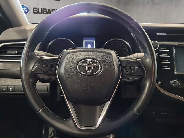 2018 Galactic Aqua Mica Toyota Camry SE FWD Sedan