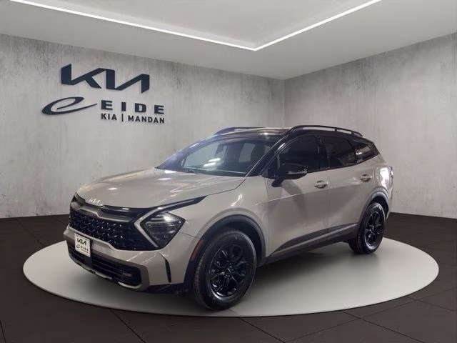 2024 Wolf Gray/Ebony Black Roof Kia Sportage X-Pro Prestige AWD SUV