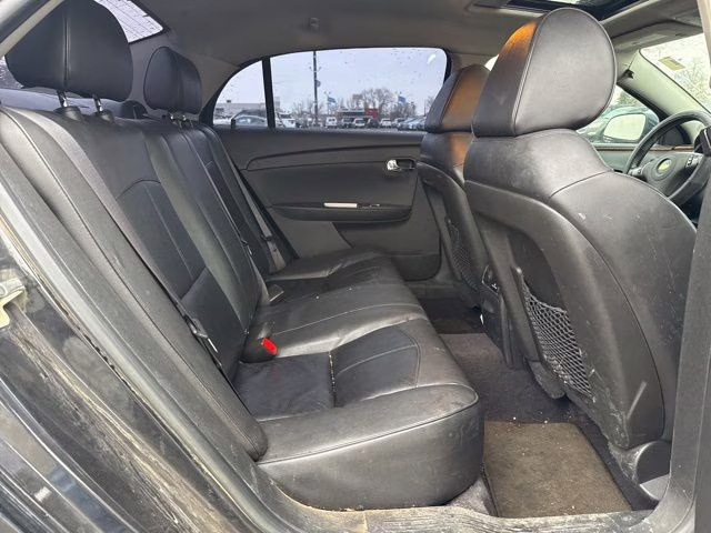 2012 Black Granite Metallic Chevrolet Malibu LTZ FWD Sedan