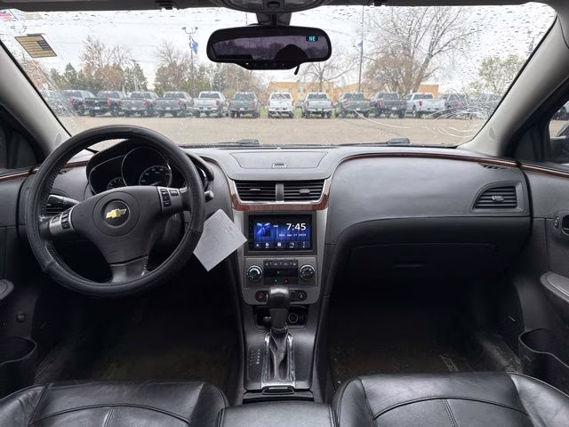 2012 Black Granite Metallic Chevrolet Malibu LTZ FWD Sedan