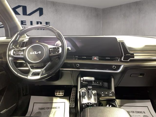 2024 Wolf Gray/Ebony Black Roof Kia Sportage X-Pro Prestige AWD SUV