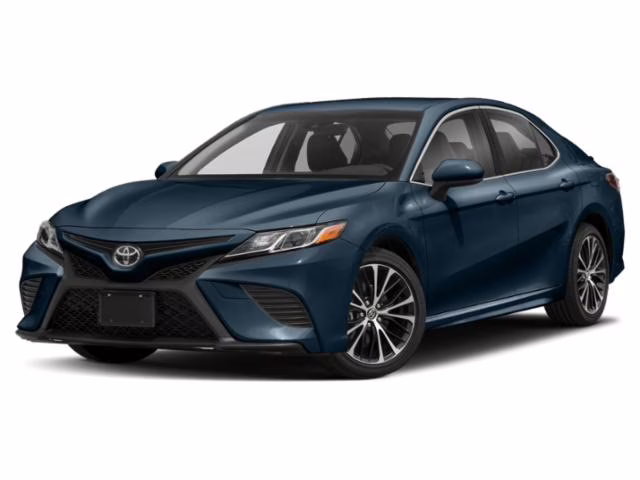 2018 Aqua Toyota Camry SE FWD Sedan