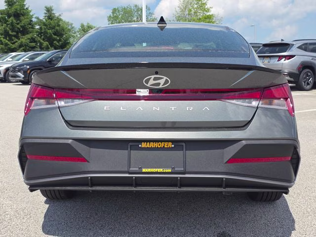 2026 Amazon Gray Hyundai Elantra SEL Sport FWD Sedan
