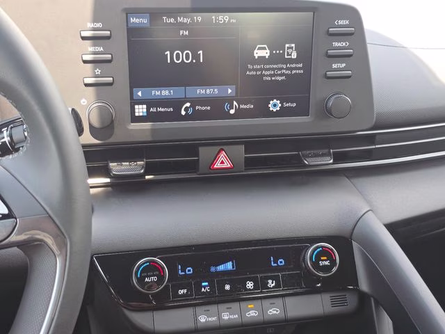 2026 Amazon Gray Hyundai Elantra SEL Sport FWD Sedan