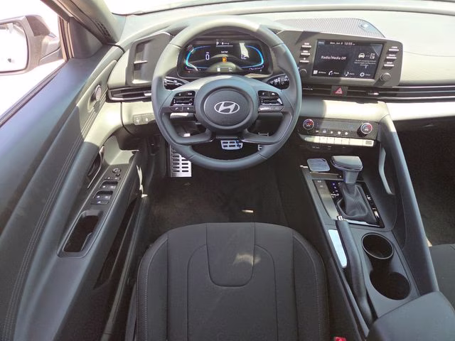 2026 Serenity White Pearl Hyundai Elantra SEL Sport FWD Sedan
