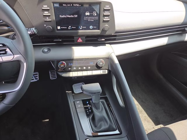 2026 Serenity White Pearl Hyundai Elantra SEL Sport FWD Sedan