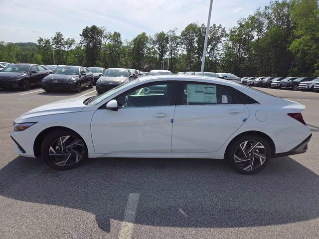 2026 Serenity White Pearl Hyundai Elantra Limited FWD Sedan