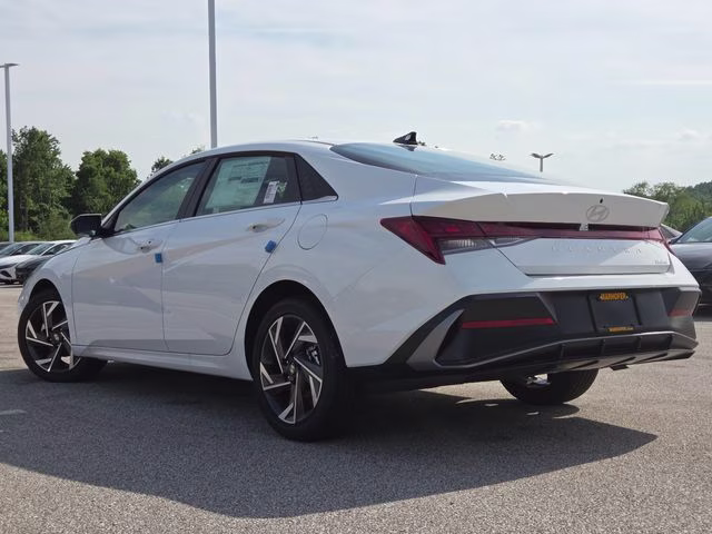 2026 Serenity White Pearl Hyundai Elantra Limited FWD Sedan