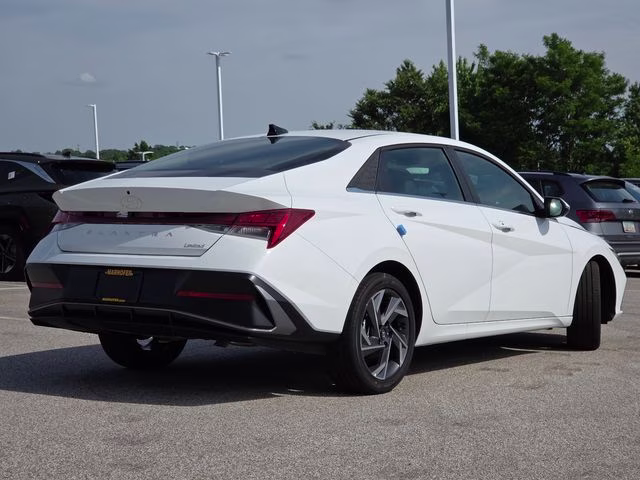 2026 Serenity White Pearl Hyundai Elantra Limited FWD Sedan