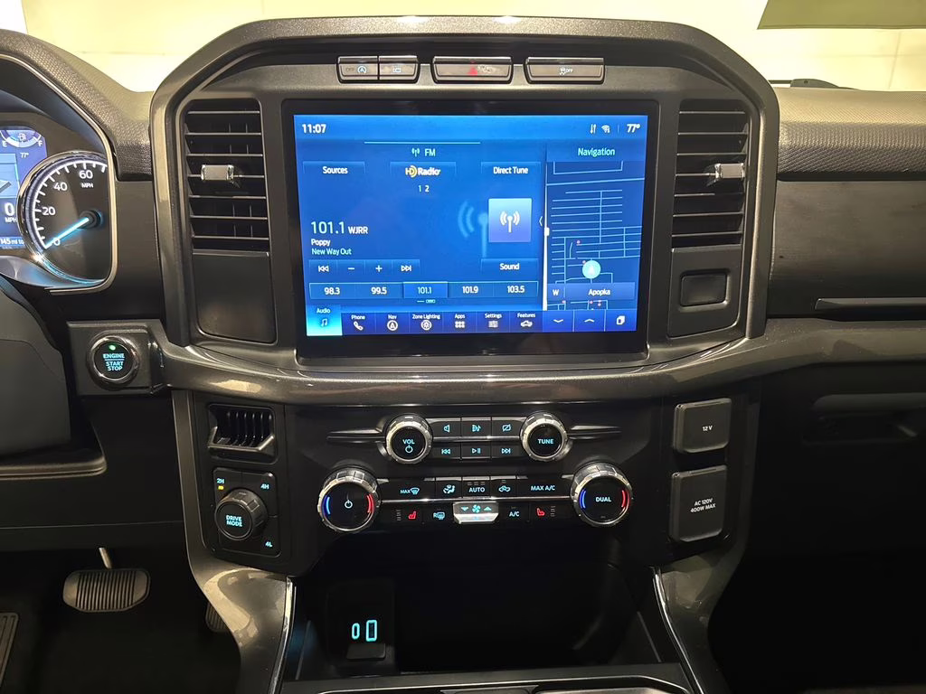 2023 Agate Black Metallic Ford F-150 XLT 4X4 Truck