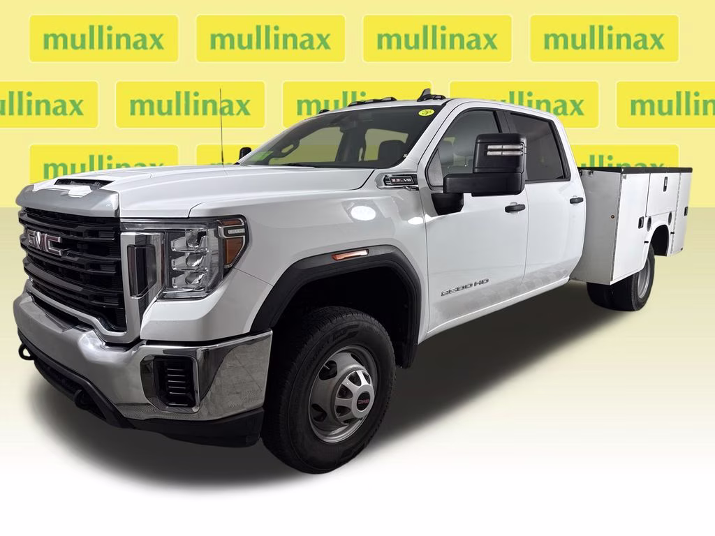 2021 Summit White GMC Sierra 3500HD Base RWD Truck