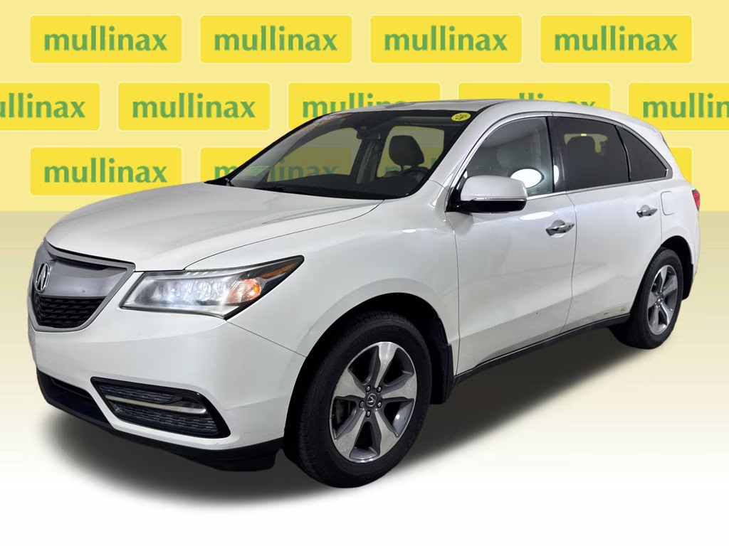 2016 White Diamond Pearl Acura MDX 3.5L FWD SUV