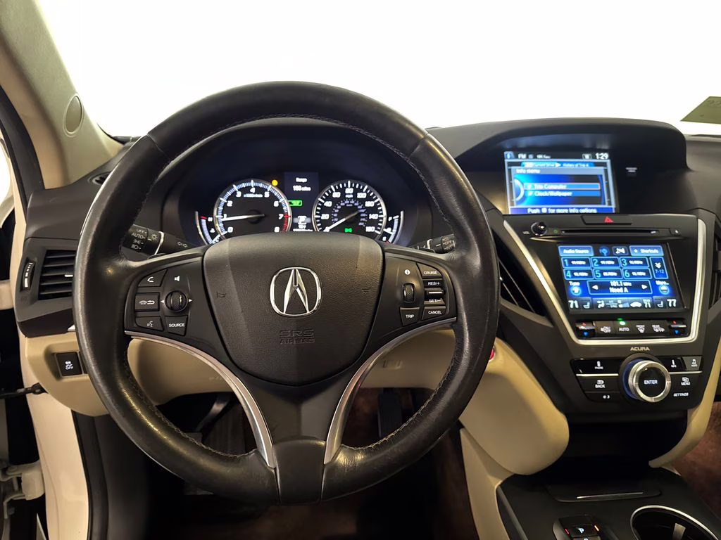 2016 White Diamond Pearl Acura MDX 3.5L FWD SUV