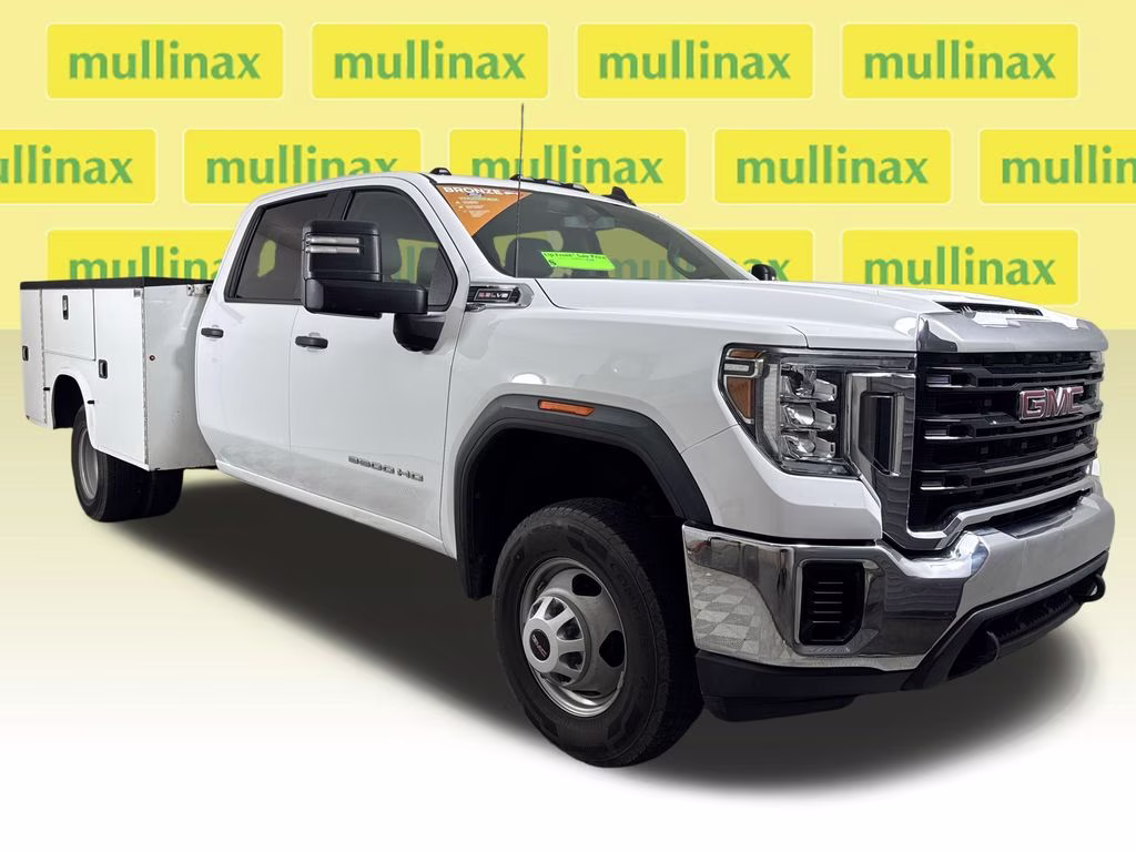 2021 Summit White GMC Sierra 3500HD Base RWD Truck
