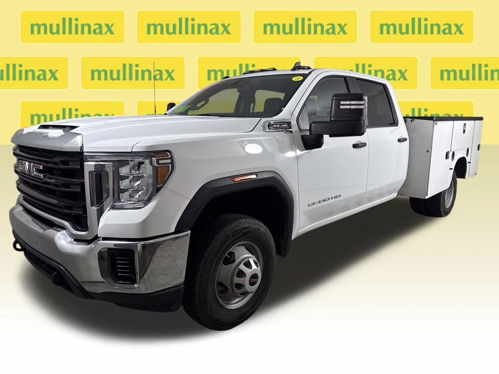 2021 Summit White GMC Sierra 3500HD Base RWD Truck