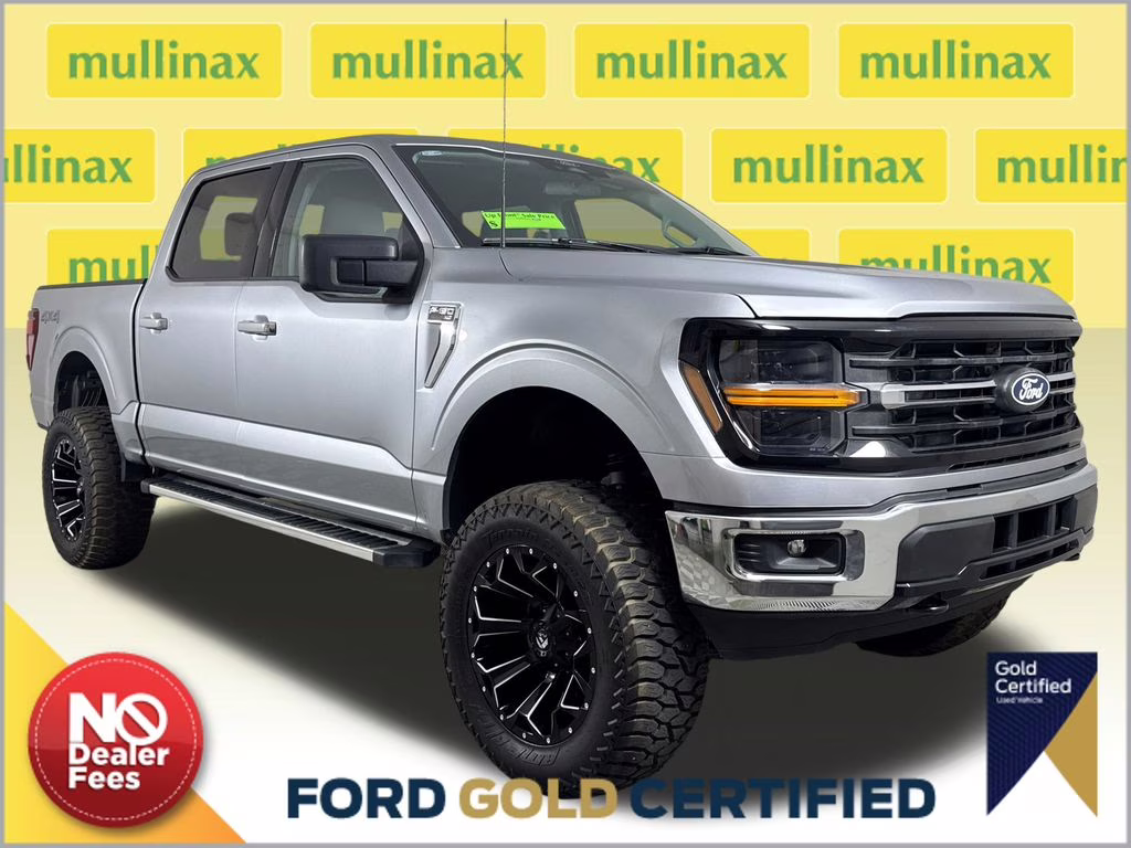 2025 Iconic Silver Metallic Ford F-150 XLT 4X4 Truck