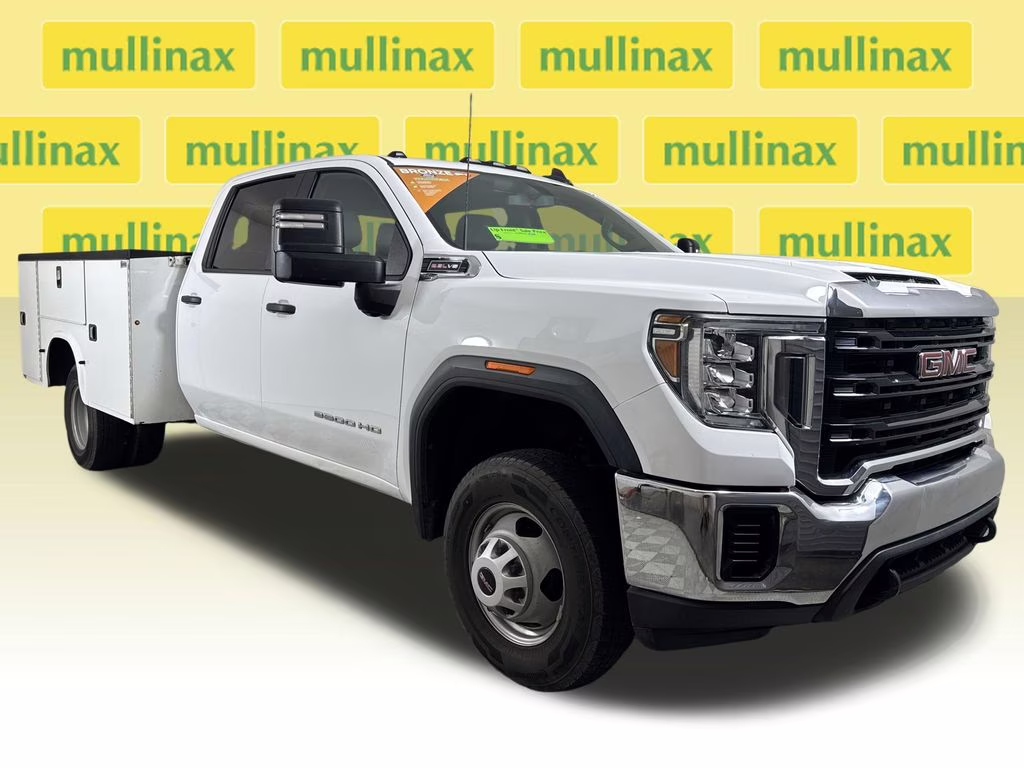 2021 Summit White GMC Sierra 3500HD Base RWD Truck