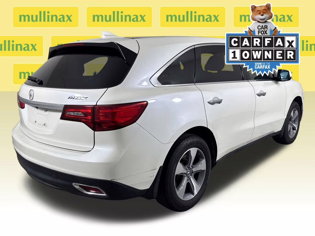 2016 White Diamond Pearl Acura MDX 3.5L FWD SUV