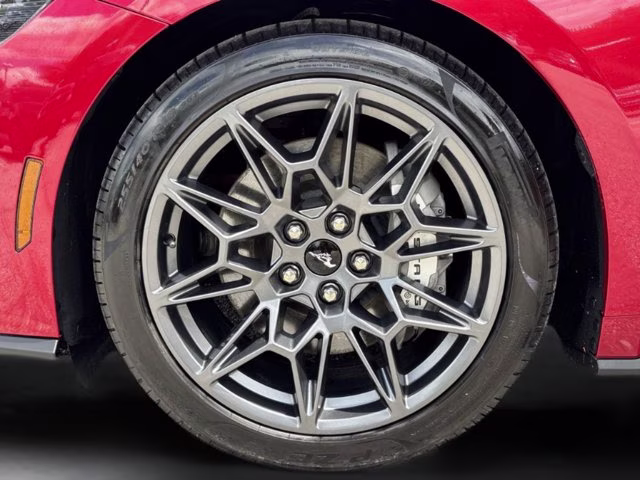 2024 Rapid Red Metallic Tinted Clearcoat Ford Mustang GT Premium RWD Coupe