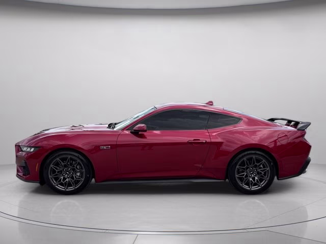 2024 Rapid Red Metallic Tinted Clearcoat Ford Mustang GT Premium RWD Coupe