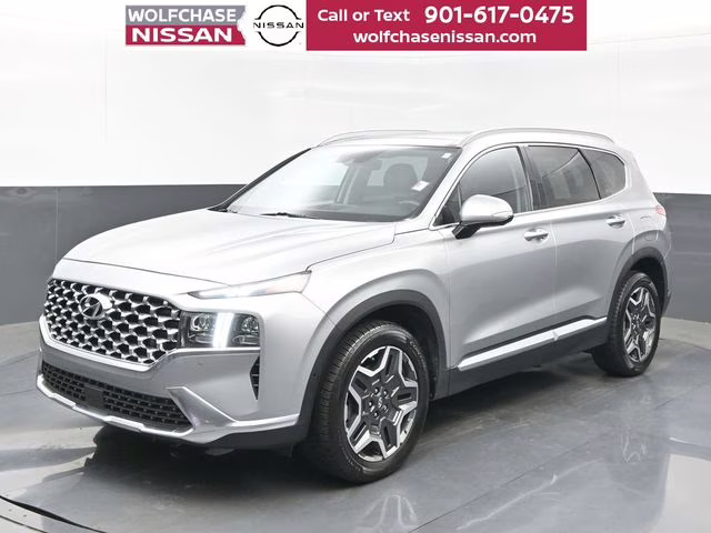 2023 Shimmering Silver Pearl Hyundai Santa Fe Limited FWD SUV