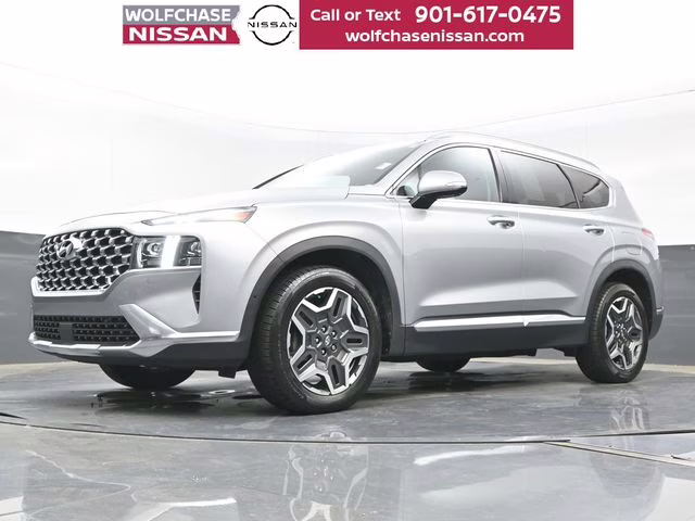 2023 Shimmering Silver Pearl Hyundai Santa Fe Limited FWD SUV