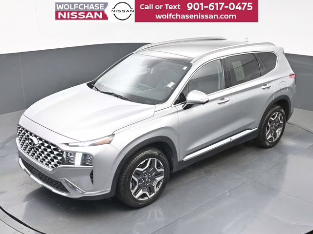 2023 Shimmering Silver Pearl Hyundai Santa Fe Limited FWD SUV