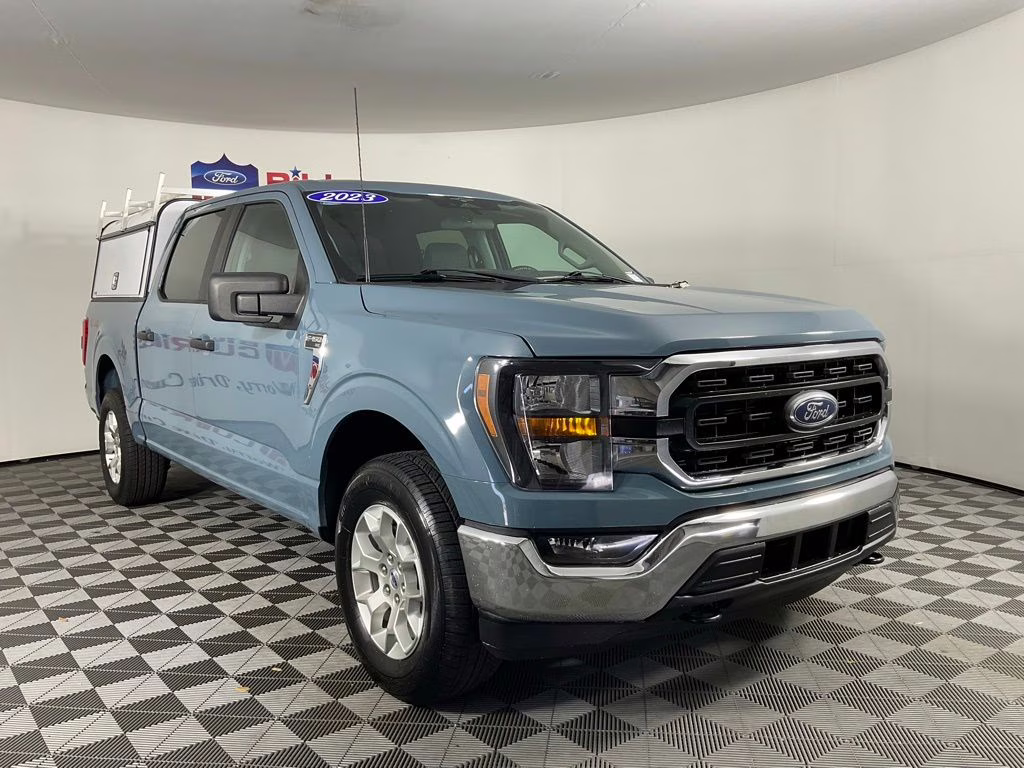 2023 Blue Ford F-150 XLT 4X4 Truck