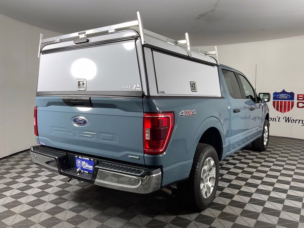 2023 Blue Ford F-150 XLT 4X4 Truck