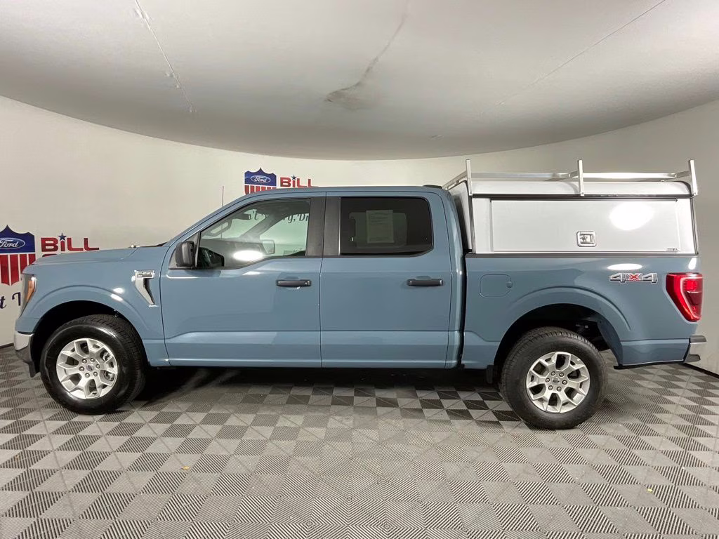 2023 Blue Ford F-150 XLT 4X4 Truck