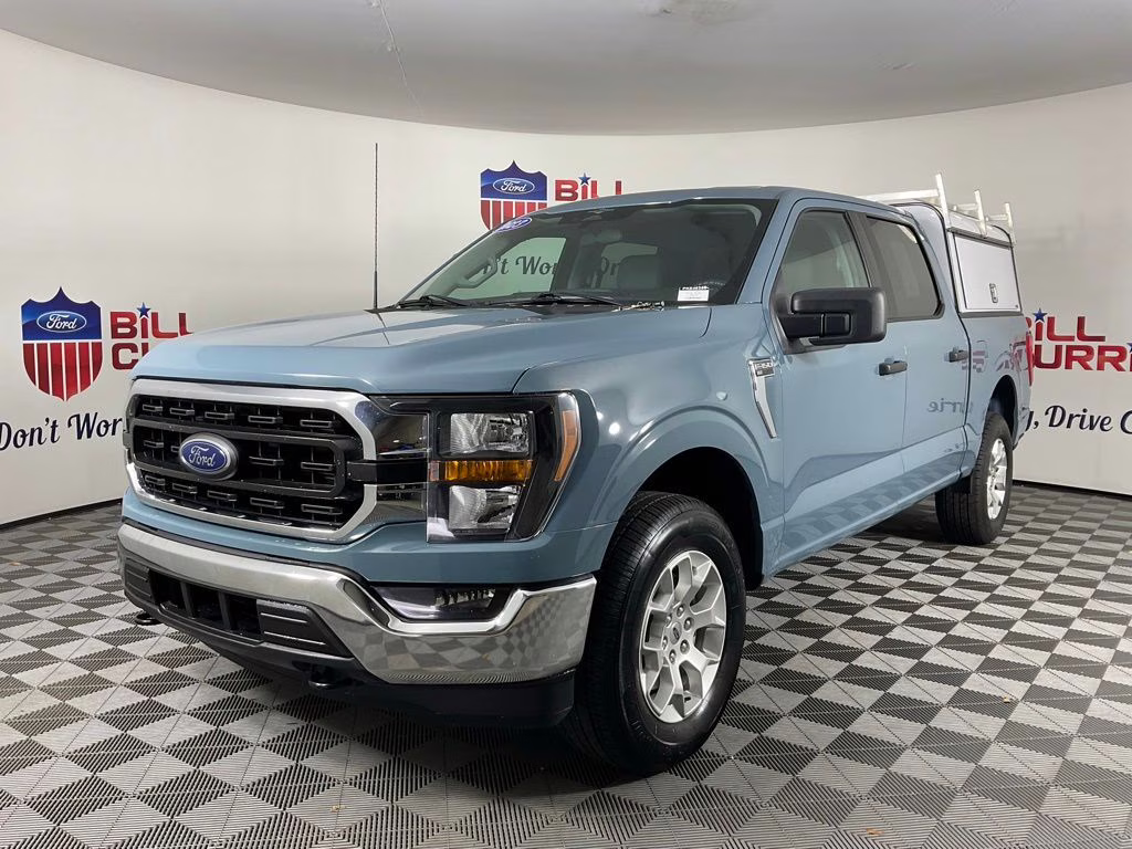 2023 Blue Ford F-150 XLT 4X4 Truck