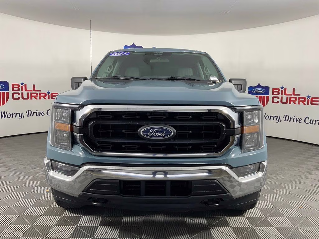 2023 Blue Ford F-150 XLT 4X4 Truck