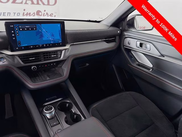 2025 White Metallic Ford Explorer ST 4X4 SUV